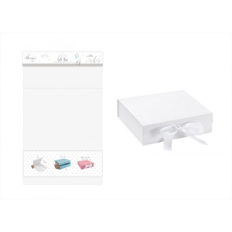 Medium White Keepsake Box