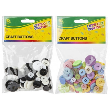 Craft Buttons (85g)