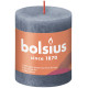 Twilight Blue Bolsius Rustic Shine Pillar Candle (80mm x 68mm)