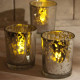 Champagne Speckle Votive