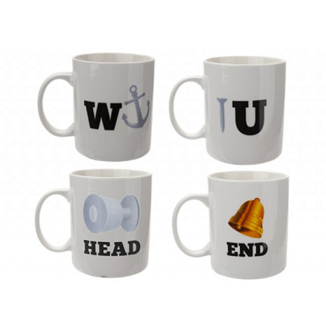 Rude Slogan Mugs