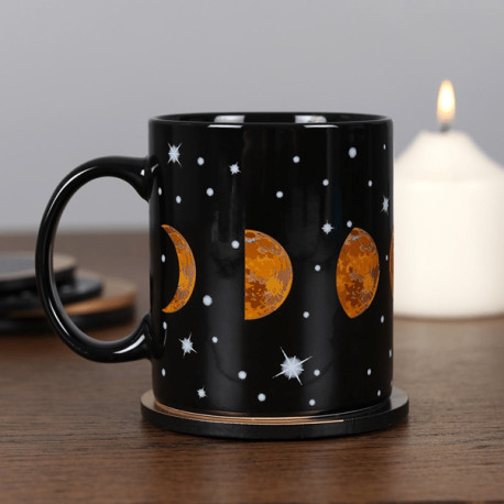 Straight Moon Phases Mug