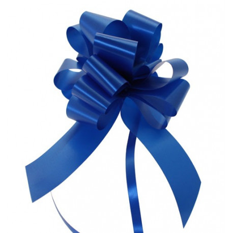 Royal Blue Single Pull Bow 31mm