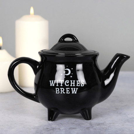 Witches Brew Ceramic Black Tea Pot