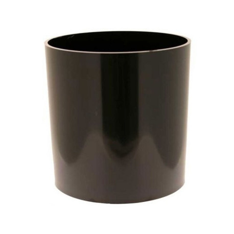 Black Plastic Cylinder 15cm