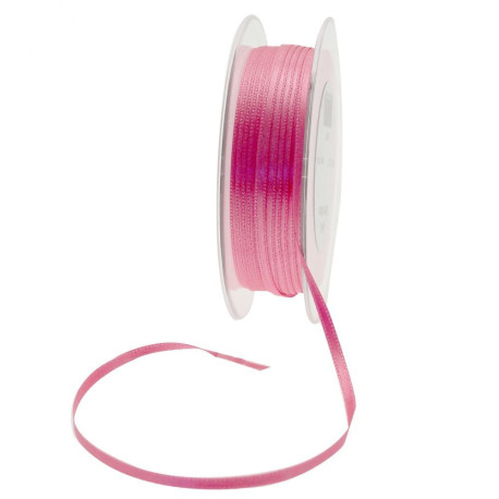 3mmPink Satin Ribbon