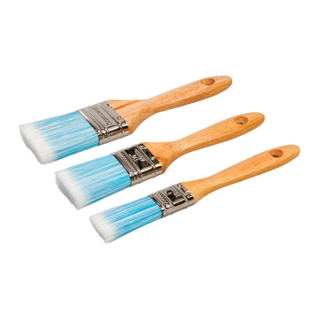 Silverline Synthetic Brush Set 3pce