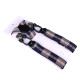 Business Mens Trousers Refined Suspenders Non-slip Shoulder Straps Gift Box Package - Retro Plaid