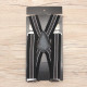 Mens 40mm High Elasticity Braces Fashion Trousers Suspenders - Grey Stripes