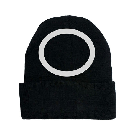 Mens Womens Beanie Knitted Hat Halloween Party Cosplay Costume - Circles