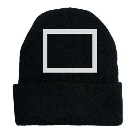 Mens Womens Beanie Knitted Hat Halloween Party Cosplay Costume - Square