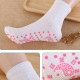 1 Pair Winter Socks Increase Friction Massage Socks Keep Foot Warmth - White