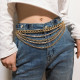 Heavy Metal Style Women Bicycle Trouser Pant Chain Punk Wallet Chains