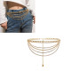 Heavy Metal Style Women Bicycle Trouser Pant Chain Punk Wallet Chains