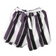 Women Striped Summer Shorts Holiday Beach Ladies High Waisted Hot Pants - XL