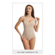 Adjustable Shoulder Strap Slimming Bodysuits Tummy Control Body Shaper Suit for Lady - 3XL Skin