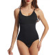 Adjustable Shoulder Strap Slimming Bodysuits Tummy Control Body Shaper Suit for Lady - 3XL Skin