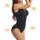 Adjustable Shoulder Strap Slimming Bodysuits Tummy Control Body Shaper Suit for Lady - 3XL Skin