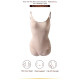 Adjustable Shoulder Strap Slimming Bodysuits Tummy Control Body Shaper Suit for Lady - 3XL Skin