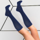 Unisex Anti-Fatigue Sport Compression Socks Varicose Vein Stocking One Pair - Navy S/M