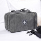 Wet and Dry Toiletry Bag Beauty Box Wash Bag Cosmetic Bag for Travel - Grey