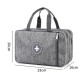 Wet and Dry Toiletry Bag Beauty Box Wash Bag Cosmetic Bag for Travel - Grey