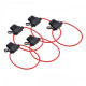 5pcs Waterproof In Line standard Blade Fuse Holder car boat - M size