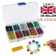 120 pcs 2-35 A Mini Car Blade Fuse Box Set Quality Assorted Van Truck Fuses - S