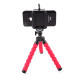 Octopus Mini TriPod Stand Grip Holder Mount Mobile Phones Cameras Holder Gadgets - Red