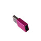 USB-C Female to USB-A Male Adapter - Hot Pink