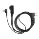 2 PIN Covert Acoustic Tube Earpiece Earphone Earpods for Motorola