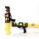 44cm Big Splash Water Gun Double Shot Gun for Garden Beach Summer Party Swimming Pool Game - Assorted Color Random Send