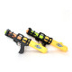 44cm Big Splash Water Gun Double Shot Gun for Garden Beach Summer Party Swimming Pool Game - Assorted Color Random Send