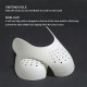 Reusable Anti Crease Sneaker Shields Shoe Trainer Protector Toe Box Decreaser for Women UK 3-6.5 - White