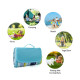 Waterproof Picnic Blanket Camping Mat Outdoor Beach Hiking Park Grass Travel Rug - Blue