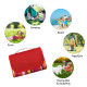 Waterproof Picnic Blanket Camping Mat Outdoor Beach Hiking Park Grass Travel Rug - Red