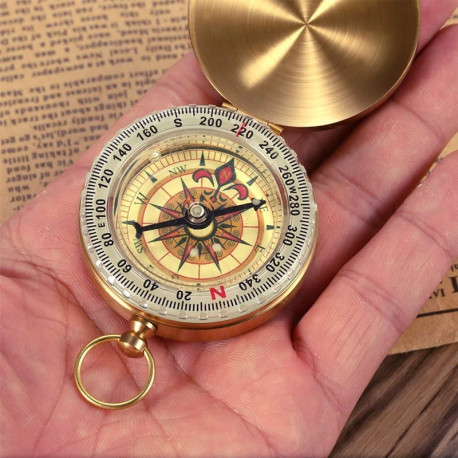 Camping Survival Compass Glow in the Dark Military Compass Survival Gear