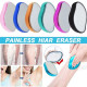 Painless Physical Hair Removal Epilators Crystal Hair Eraser for Body Arm Legs - Electroplating Silver