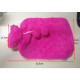 2L Large Hot Water Bottle Quality Hot Water Bottles Body Warmer Hand Warmer with Soft Warm Plushy Cover - Purple