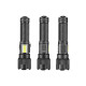 Super Bright 1000LM Torch LED Flashlight USB Rechargeable Tactical Lamp Upgrade with COB 1 battery