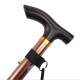 Easy Fold Walking Stick Extendable Walking Cane Walking Aid Sticks for Elderly Men Women - Brown