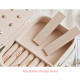 Mini Small Jewelry Organizer Display Storage Case for Women Earrings Rings Leather Box Organiser - White