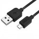 3 Meter Long Micro USB Charging Cable for Samsung Galaxy S2/S3- Black