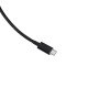 1m Micro USB Bigger Thickened Strong Data Charging Cable - Black