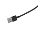 1m Micro USB Bigger Thickened Strong Data Charging Cable - Black