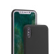 Soft TPU Frosted Case Slim Fit Rubber Silicone Full Protective Phone Case Cover for iPhone X/XS - Black