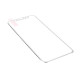 iPhone X/XS/11 Pro 3D Tempered Glass Metal Edge to Edge Screen Protector - Silver