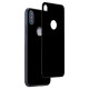 9H Hardness Anti-scratch Tempered Glass Back Protector Film for iPhone X/XS/11 Pro - Black