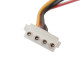 4Pin IDE MOLEX Male to Female PC Power Supply Extension Cable