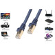 CAT8 Ethernet Cable 40Gbps 2000Mhz Gigabit SFTP Lan Network Internet Cable - 0.5m